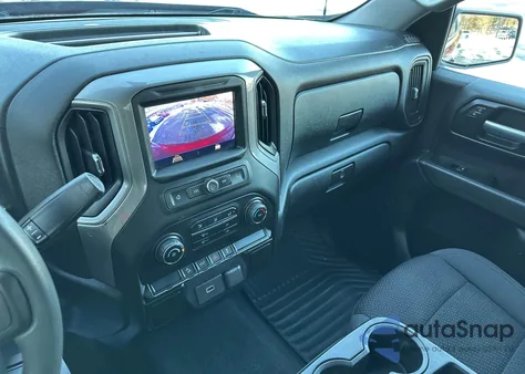 2020 Chevrolet Silverado 1500 4Wd Short Bed Custom Trail Boss z USA, uszkodzony, nr VIN 1GCPYCEF8LZ305543